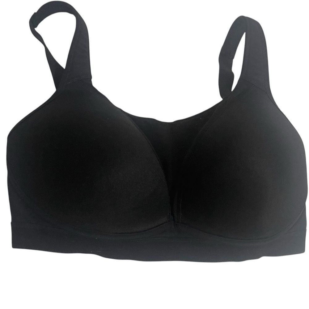 Lululemon Bra A 28/30 Black Solid Athletic Athleisure Casual Padded